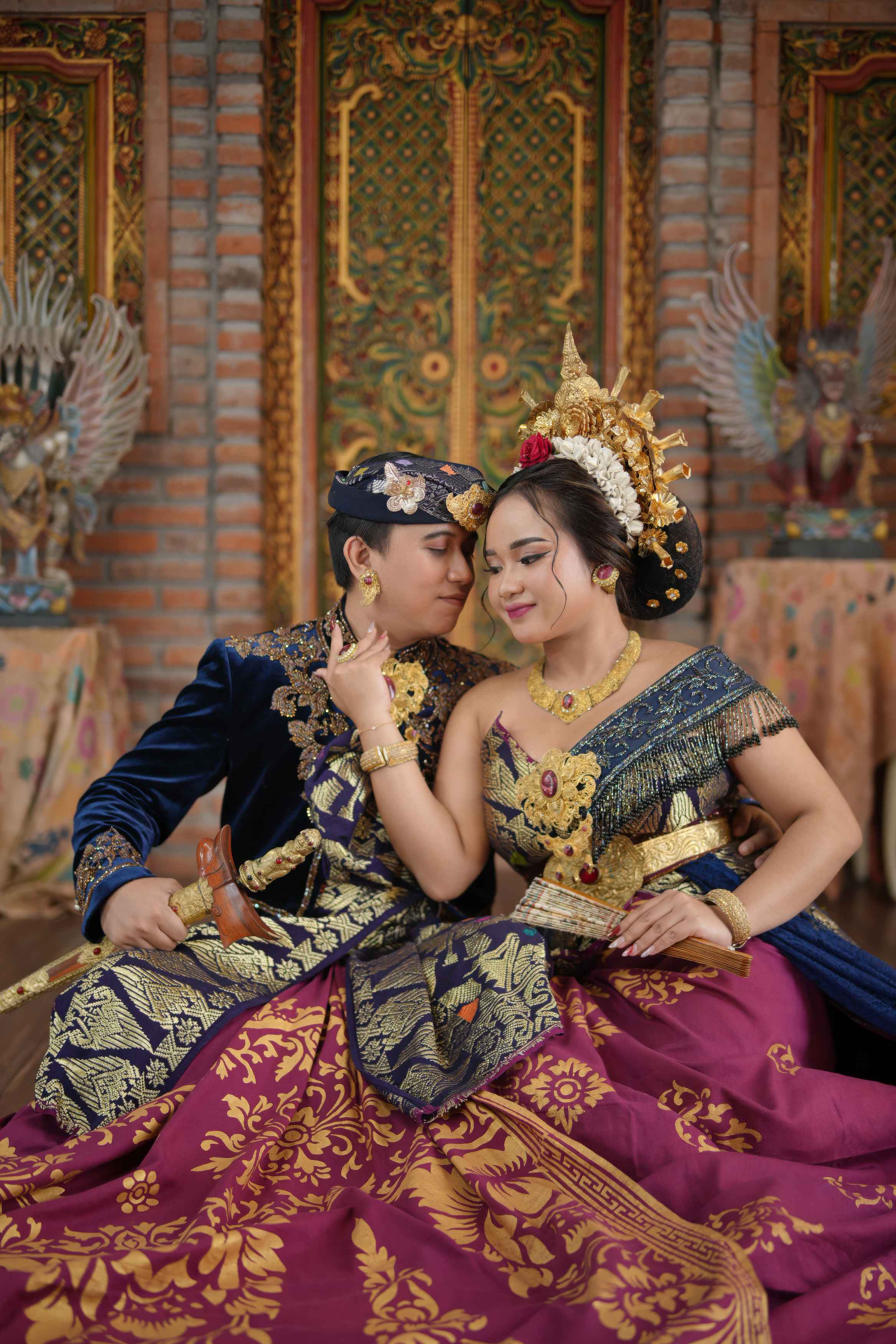 Foto pernikahan Rama & Diah - Mempelai pengantin